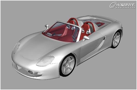 MAYA打造保時捷GT-卡雷拉模型 武林網 MAYA建模教程
