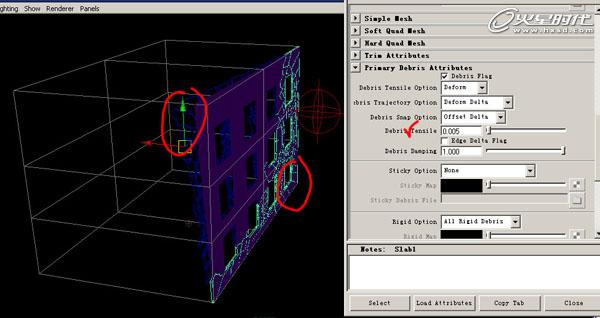 MAYA BlastCode打造房屋坍塌動畫 武林網 MAYA動畫教程
