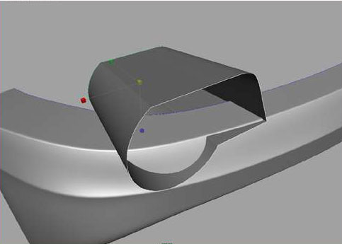 MAYA跑車尾部建模教程 武林網 MAYA建模教程