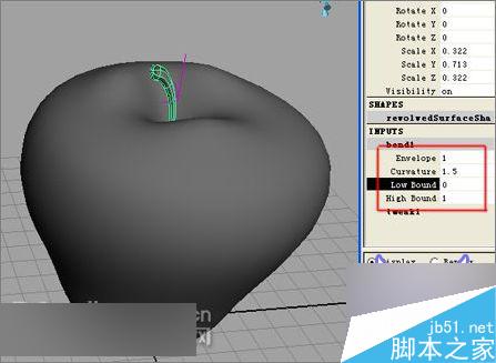 Maya蘋果靜物建模教程 武林網 MAYA建模教程