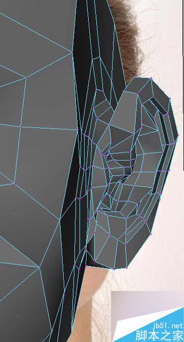 利用MAYA完成角色頭部建模