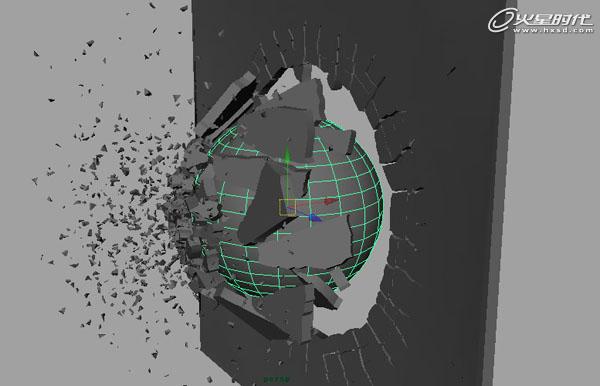 MAYA打造爆炸特效動畫 武林網 MAYA動畫教程