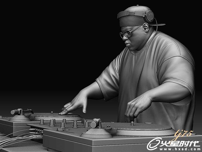 MAYA打造超酷搖滾DJ 武林網 MAYA角色動畫教程