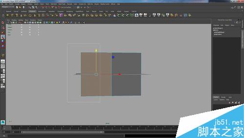 Maya2015基礎功能--對稱編輯模型和焊接模型