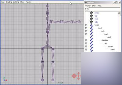 Maya 7.0 骨骼動畫-骨骼動力學 武林網 MAYA角色動畫教程