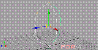 Maya 臉部模型建造 武林網 MAYA角色動畫教程T1.GIF (15405 bytes)