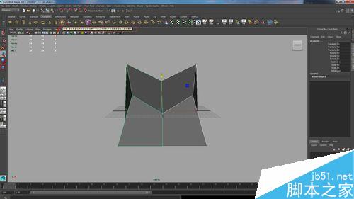Maya2015基礎功能--對稱編輯模型和焊接模型