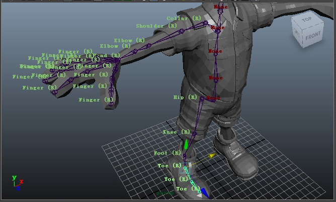 maya―fbik系統研究 武林網 maya動畫教程