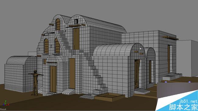 MAYA建筑作品解析 武林網
