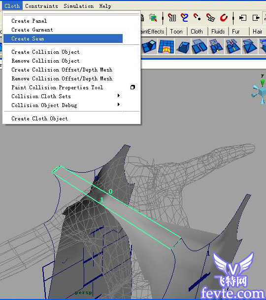 maya cloth組件做布料基礎教程 武林網 MAYA角色動畫教程