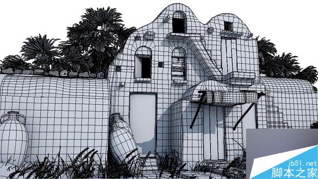 MAYA建筑作品解析 武林網