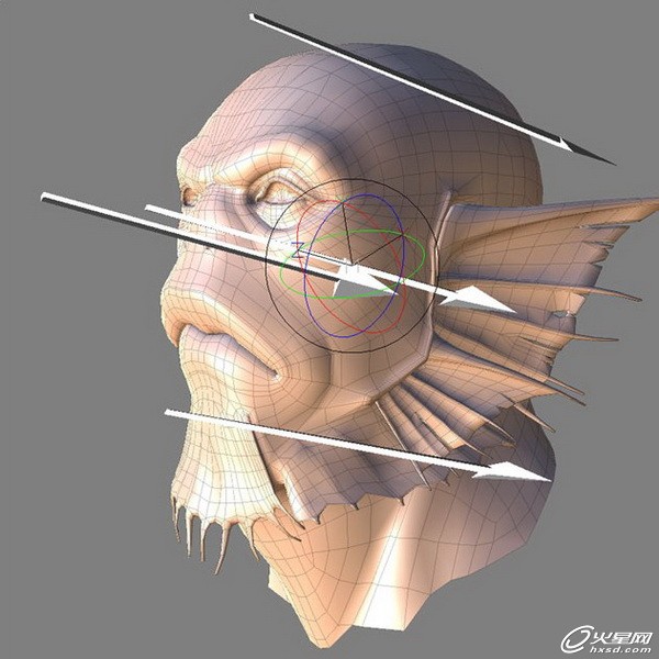 MAYA制作加勒比海盜角色 武林網 MAYA角色教程
