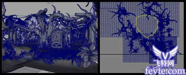 MAYA2009制作一個逼真的叢林效果 武林網 MAYA材質燈光