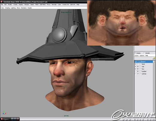 MAYA結合Zbrush制作戰爭英雄教程 武林網 MAYA角色動畫教程