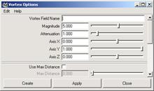 Maya 7.0 粒子系統-力場 武林網 MAYA角色動畫教程