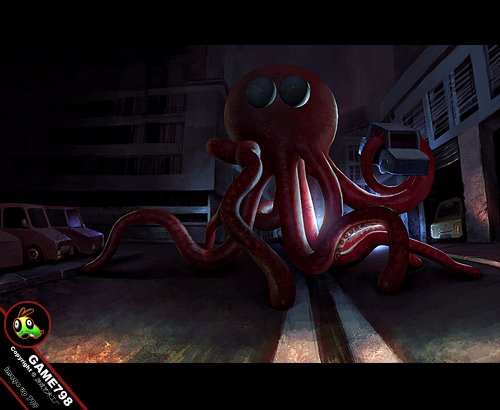 MAYA制作可愛卡通墨魚 武林網 MAYA建模教程