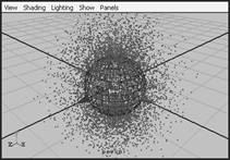 Maya 7.0 粒子系統-粒子發射器 武林網 MAYA角色動畫教程