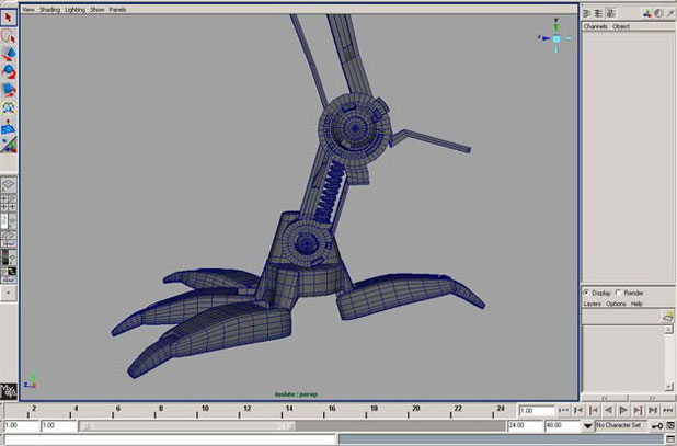 Maya制作卡通機械鳥 武林網 MAYA角色動畫教程