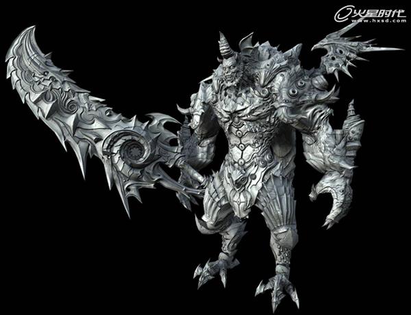 MAYA制作游戲里的BOSS角色 武林網 MAYA角色動畫教程