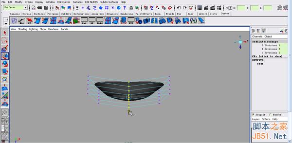 MAYA NURBS制作高精度生物模型詳解 武林網 MAYA建模教程