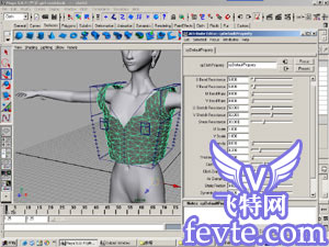 maya教你給mm穿衣服 武林網 MAYA經典教程