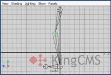 Maya 7.0 骨骼動畫-骨骼動力學 武林網 MAYA角色動畫教程