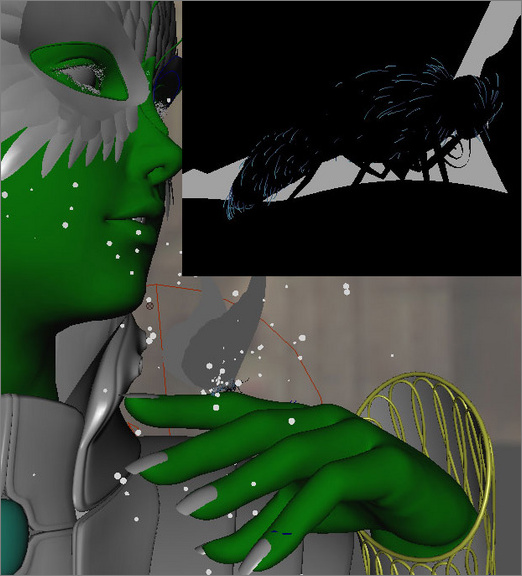 Maya制作樹蝶美女角色教程 武林網 MAYA角色動畫教程