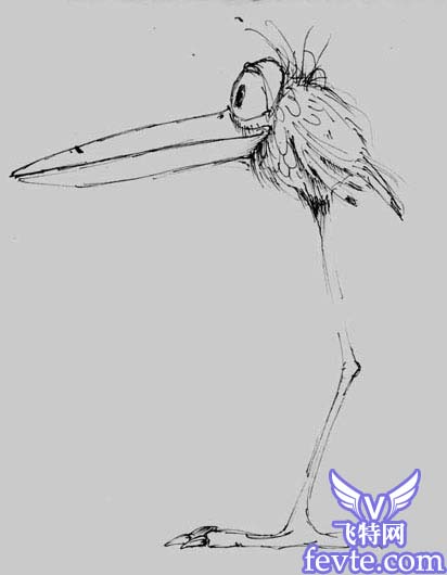 maya鳥類建模