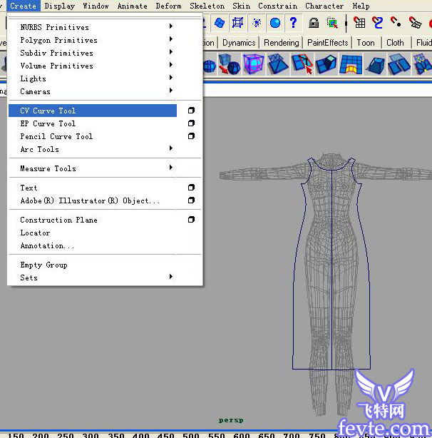 maya cloth組件做布料基礎教程 武林網 MAYA角色動畫教程