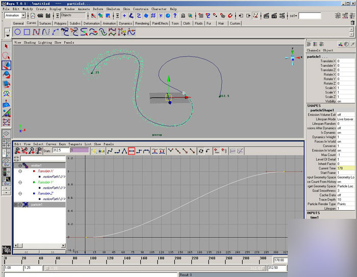 maya2008制作奇幻星璨特效教程 武林網 MAYA角色動畫教程
