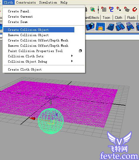 maya cloth組件做布料基礎教程 武林網 MAYA角色動畫教程