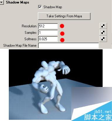 Maya Mentalray處理陰影與動畫 武林網 MAYA角色動畫教程
