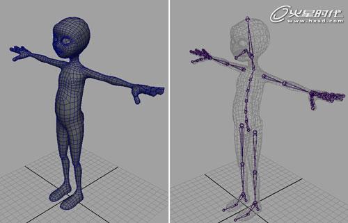 MAYA角色綁定-人物角色綁定 武林網 MAYA角色動畫教程