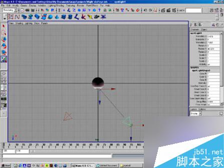 用MAYA快速制作眼球的方法 武林網 MAYA材質燈光