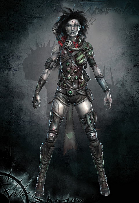 MAYA制作女獵人角色毛發 武林網 MAYA角色教程