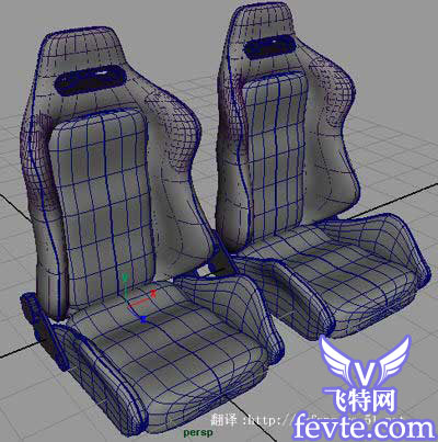 maya nurbs 汽車坐椅建模 武林網 MAYA建模教程