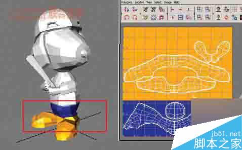 Maya UV和UV編輯之多邊形UV編輯的原則 武林網 MAYA建模教程