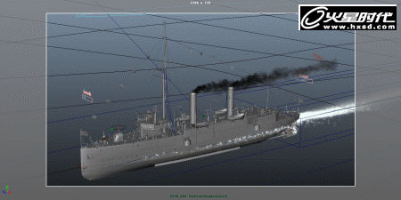 MAYA制作中山艦 海洋篇 武林網 MAYA建模教程