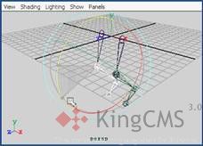 Maya 7.0 骨骼動畫-骨骼動力學 武林網 MAYA角色動畫教程