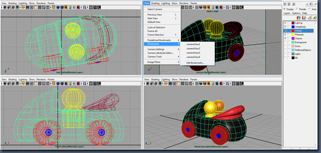maya打造逼真車子玩具 武林網 MAYA建模教程karina, moreno, torres, toy, streamliner, car, childrens, toys, texturing, parts, model,