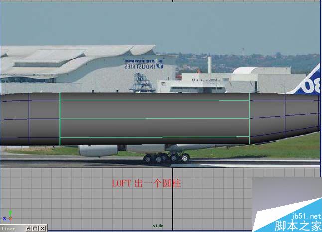 Maya飛機建模 武林網 MAYA建模教程