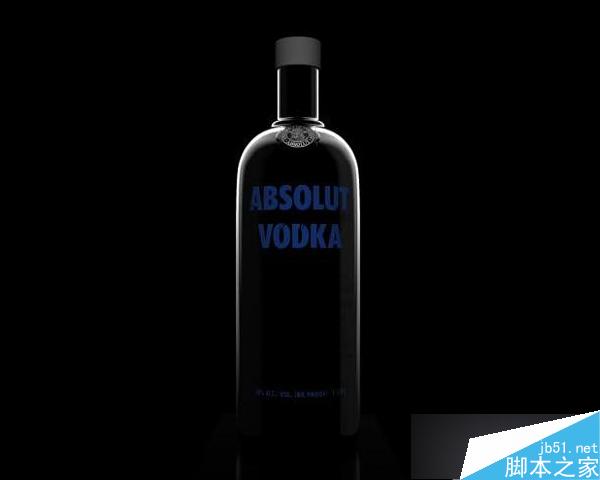 MAYA建模伏特加酒瓶 武林網 MAYA建模教程