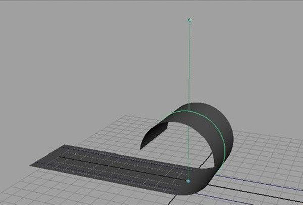 maya制作奧運卷軸展開動畫效果 武林網 maya建模教程