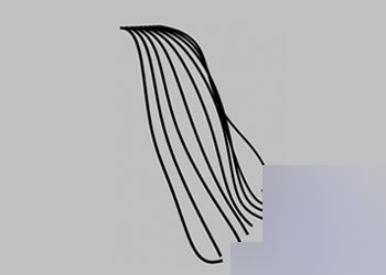 Maya 制作飄逸的秀發 武林網 MAYA角色動畫教程
