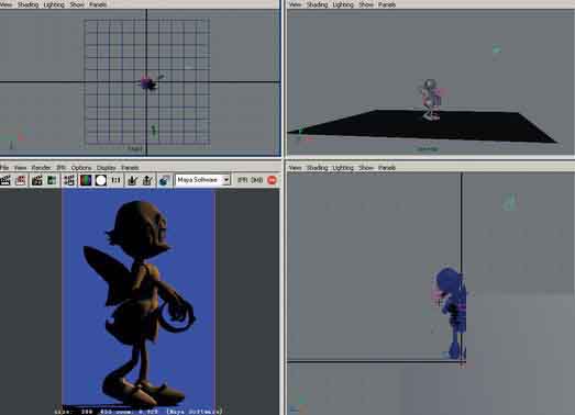 MAYA材質燈光教程打造可愛的3D唐老鴨 武林網 MAYA材質燈光