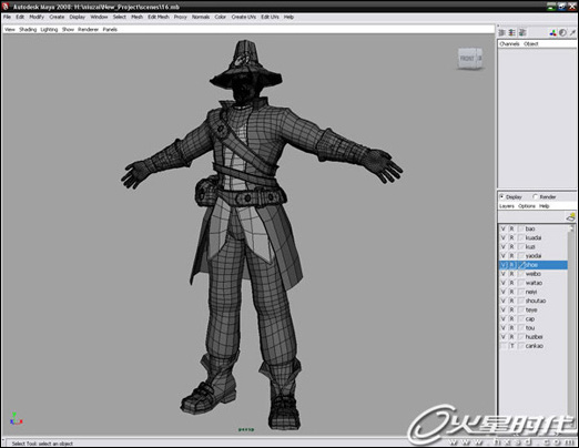MAYA結合Zbrush制作戰爭英雄教程 武林網 MAYA角色動畫教程