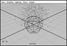 Maya 7.0 粒子系統-粒子發射器 武林網 MAYA角色動畫教程