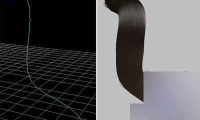 Maya 制作飄逸的秀發 武林網 MAYA角色動畫教程