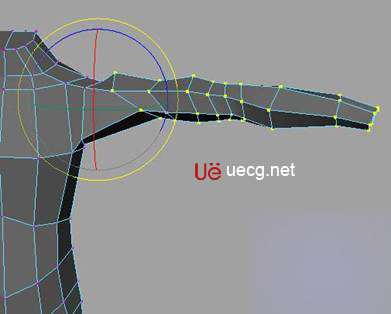 MAYA建模教程：人體軀干的建立