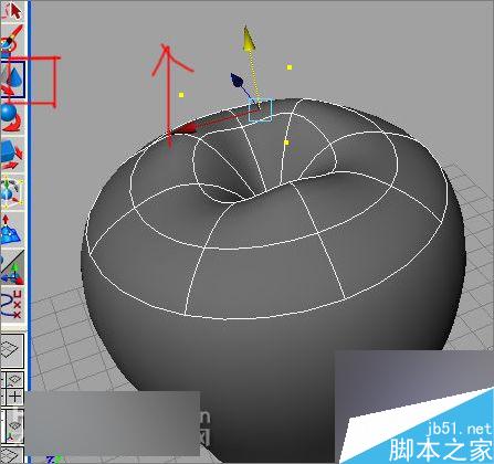Maya蘋果靜物建模教程 武林網 MAYA建模教程